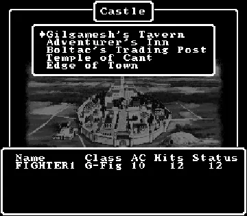 Wizardry V - Heart of the Maelstrom (USA) screen shot game playing